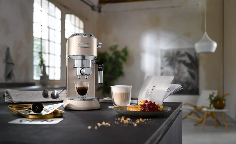 De’Longhi Dedica Style EC685M – 15-Bar Pump Espresso & Cappuccino Machine with Adjustable Cappuccino System, Slim 15 cm Silver Design - Image 55