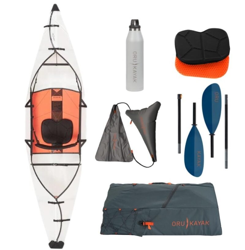 Oru Kayak Foldable Kayak Inlet | Stable, Durable, Lightweight - Lake and River Kayaks - Beginner, Intermediate - Size (Unfolded) - Image 2