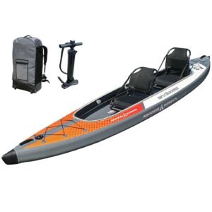 Advanced Elements - AirVolution2™ Tandem Inflatable Kayak with Drop-Stitch and Carry Bag
