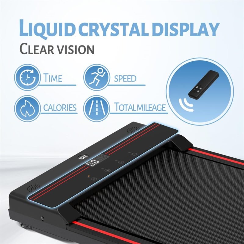 Sperax Walking Vibration Pad with APP, 3 in 1 Under Desk Treadmill, 2.5HP Low Noise Walking Treadmill Pad with Remote Control,Portable Treadmills for Home Office - Image 15