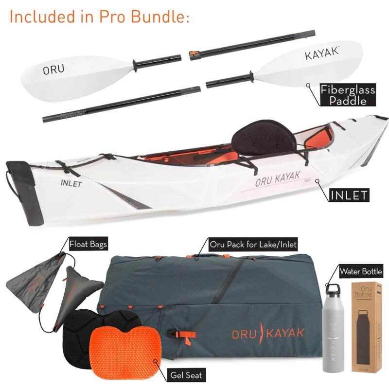 Oru Kayak Foldable Kayak Inlet | Stable, Durable, Lightweight - Lake and River Kayaks - Beginner, Intermediate - Size (Unfolded) - Image 22