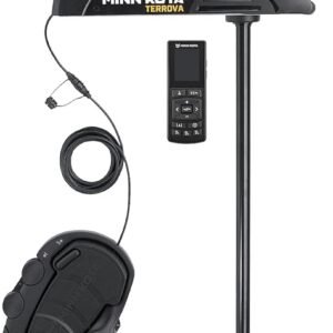 Minn Kota 1358385 Terrova Bow-Mount Electric Trolling Motor with Spot-Lock, MEGA Down Imaging, Wireless Remote, 80 Lb. Thrust, 45 in. Shaft, Freshwater