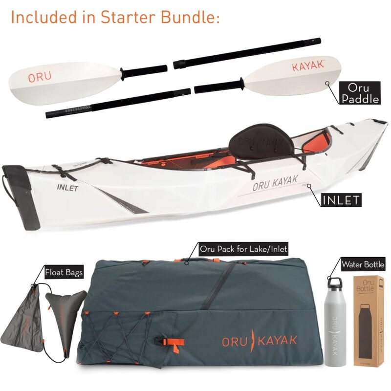 Oru Kayak Foldable Kayak Inlet | Stable, Durable, Lightweight - Lake and River Kayaks - Beginner, Intermediate - Size (Unfolded) - Image 21