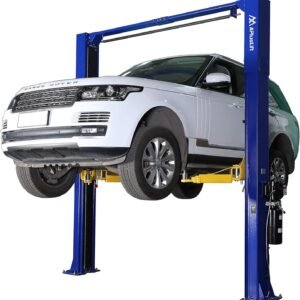 APlusLift HW-10KOH-A 10,000 lb (4,536 kg) 2-Post Overhead Car Lift – CE Certified, Truck Adapters, 3-Year Warranty