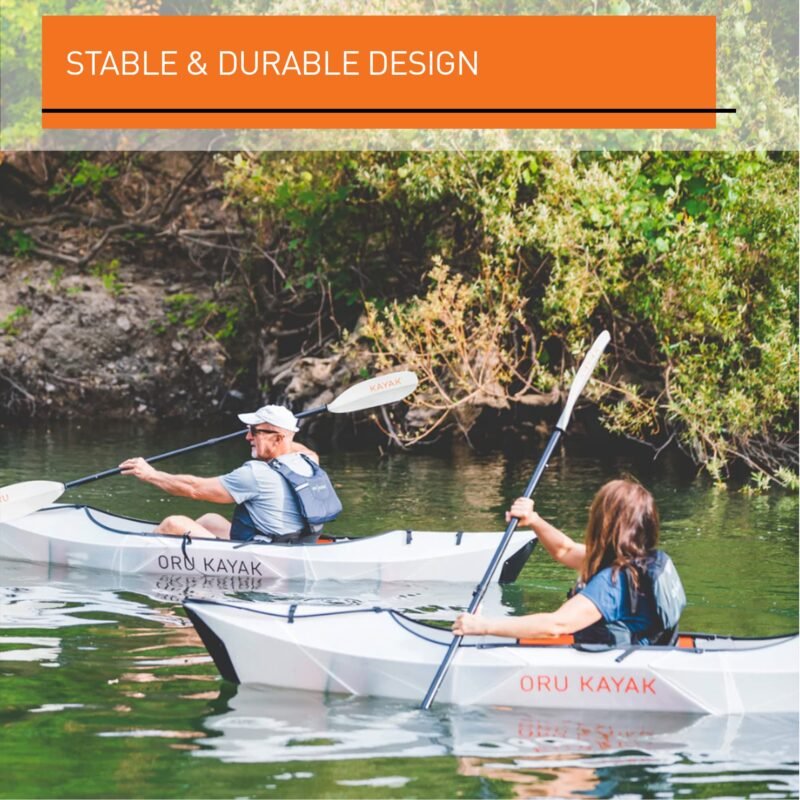 Oru Kayak Foldable Kayak Inlet | Stable, Durable, Lightweight - Lake and River Kayaks - Beginner, Intermediate - Size (Unfolded) - Image 25